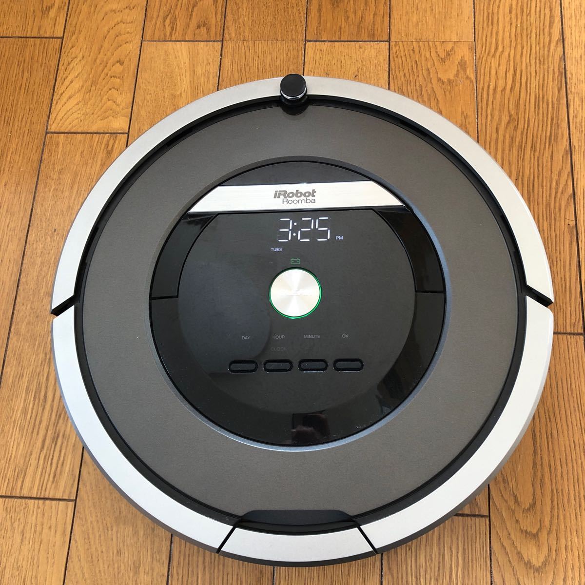 YM247 iRobot アイロボット ルンバ 870　国内正規品　ロボット掃除機 Roomba 本体・充電スタンド・クリーナー・取説付属　動作OK_画像2