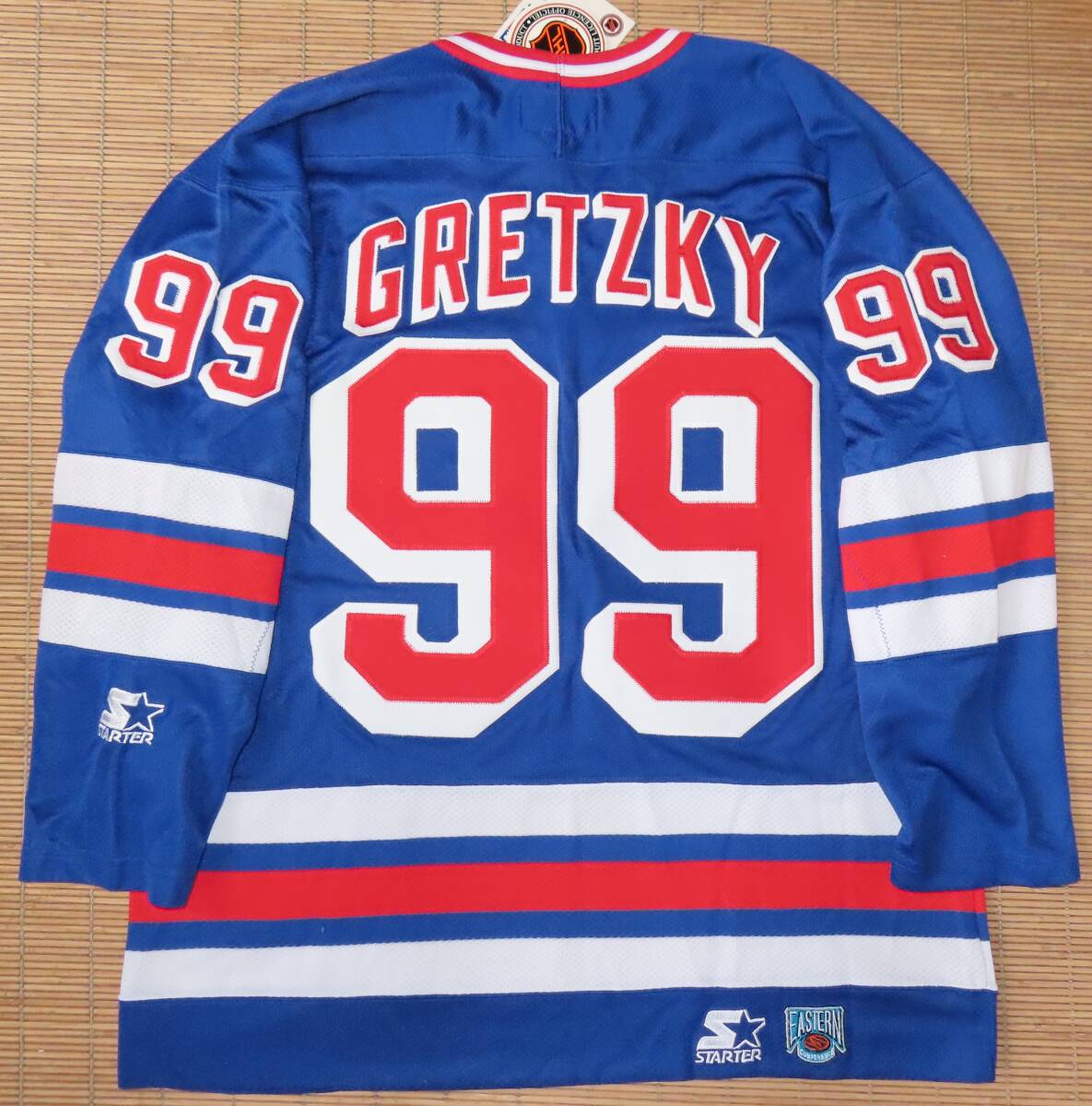 正規品 NHL ニューヨーク・レンジャース#99 ウェイン・グレツキー(カナダ代表/オイラーズ/キングス)オーセンティックジャージ/ユニフォームの画像1