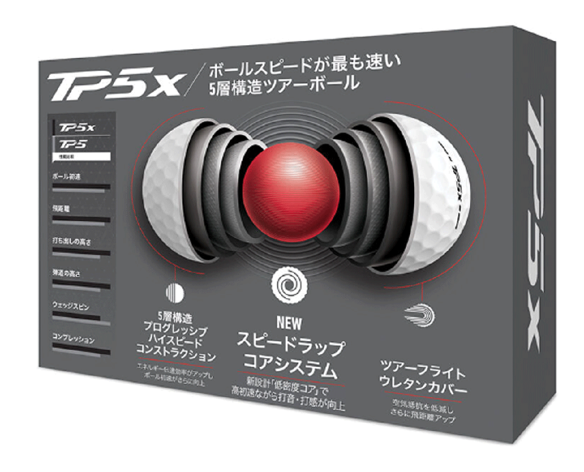  новый товар # TaylorMade #2024.2#NEW TP5X# белый #10 дюжина # огромный мяч первый скорость . осуществление делать, новый скорость LAP core оборудован # стандартный товар 