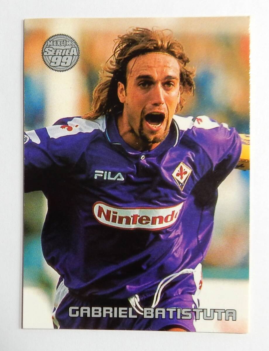 ★ガブリエル・バティストゥータ★BATISTUTA★２枚セットで★セリエＡ★_画像4