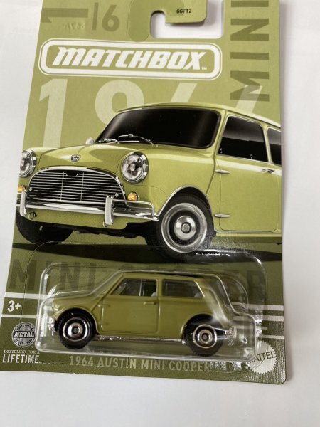 (n1576）マッチボックス 1964 AUSTIN MINI COOPER オースティン ミニクーパ 1/6_画像1