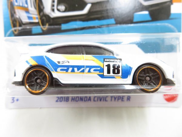 (n1632）ホットウィール 2018 HONDA CIVIC TYPE R ホンダ シビック 5/5_画像3