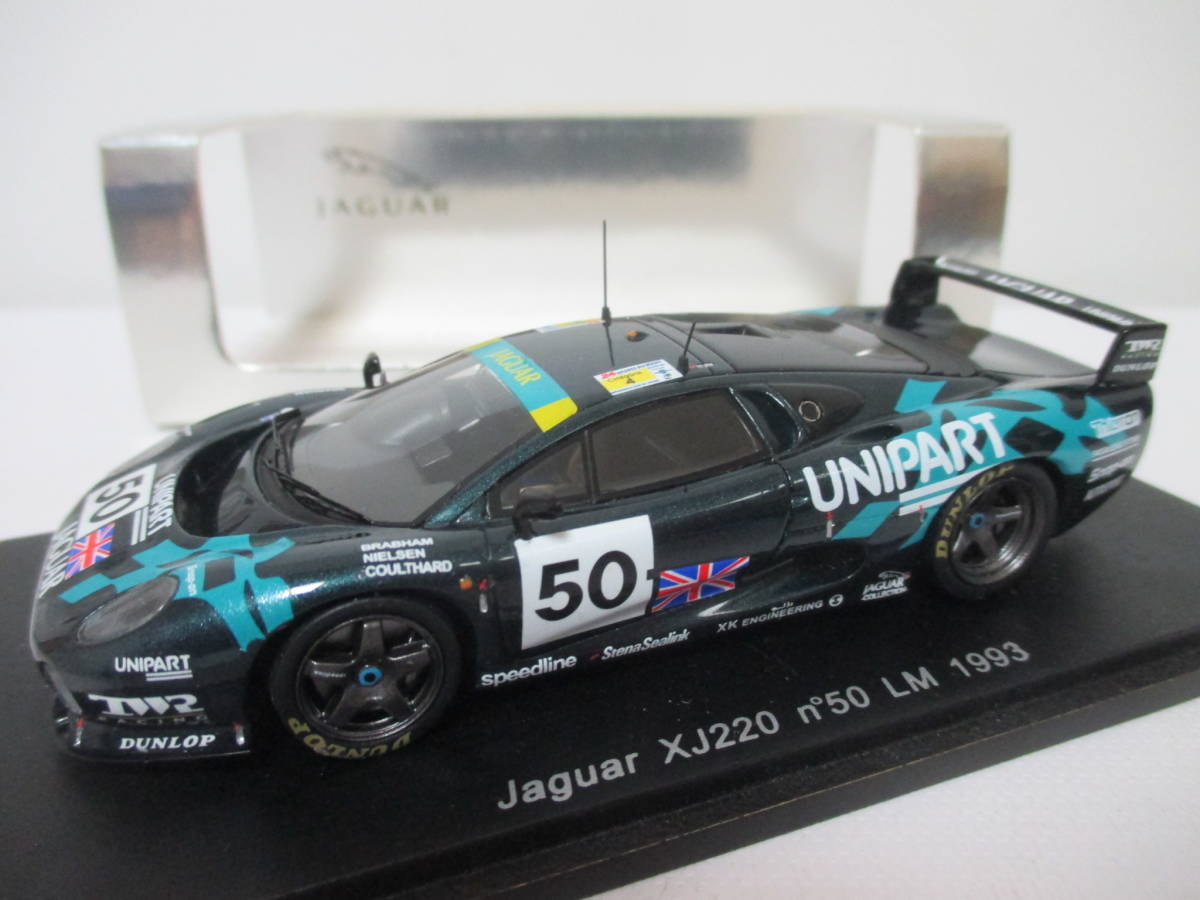 ジャガーXJ220　1993 年ルマン24時間レース　1/43_画像1