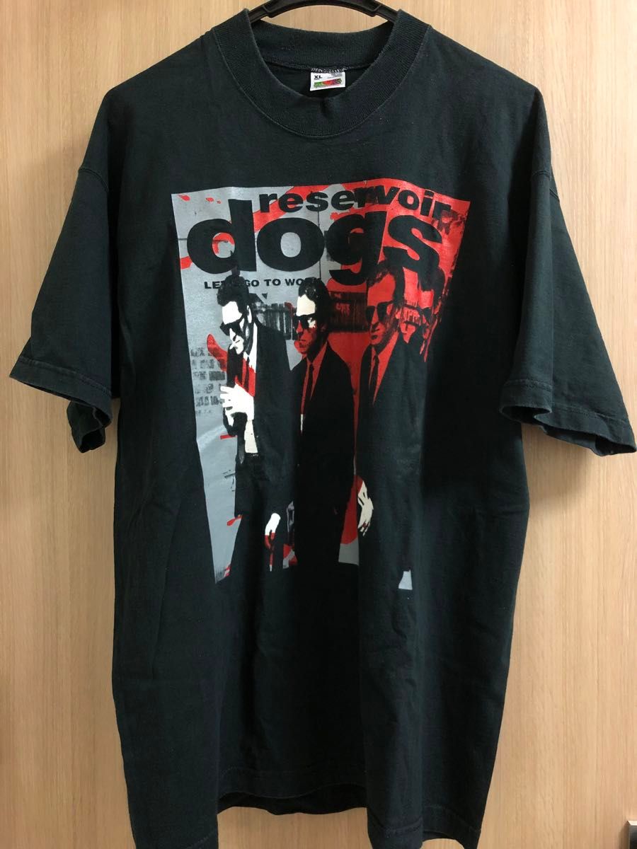激レア ヴィンテージ レザボアドッグス フォトTシャツ ブラック 激レア ヴィンテージ レザボアドッグス フォトTシャツ ブラック