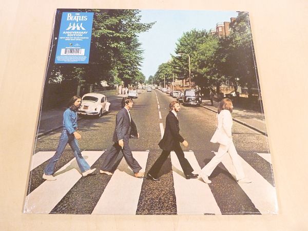 Неокрытый The Beatles Abbey Road 50 -й годовщина издания 50 -летие Remaster 180G Weight Board LP Beatles