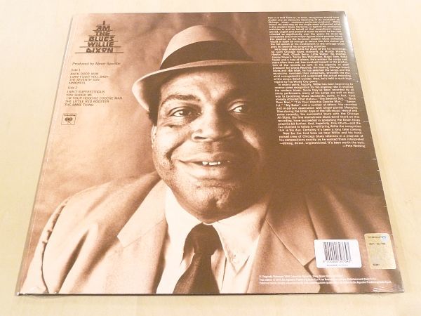 未開封 ウィリー・ディクソン I Am The Blues 復刻180g重量盤LPアナログレコード Willie Dixon シカゴ ブルース_画像2