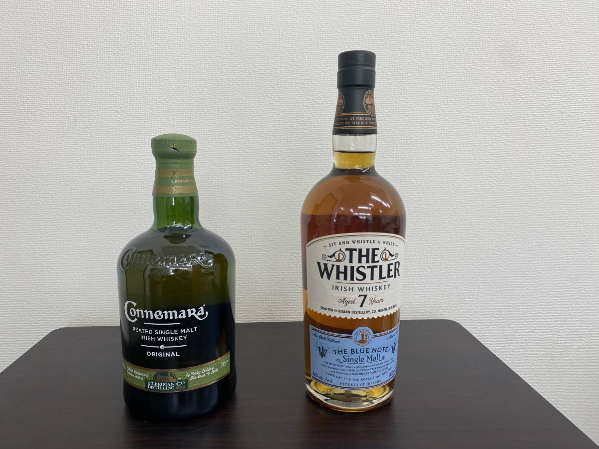 1円～ 2本セット THE WHISTLER ザ・ホイッスラー 7年 Connemara カネマラ_画像2