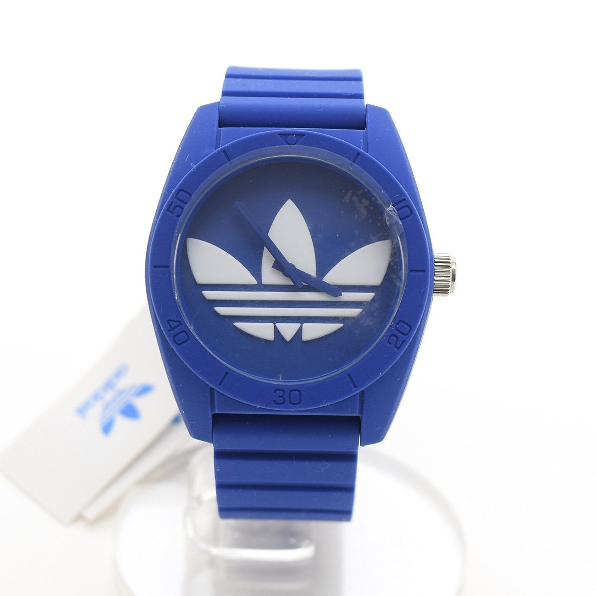 △491375 未使用品 adidas アディダス QZ クォーツ腕時計 PKGAD1015 ブルー_画像2