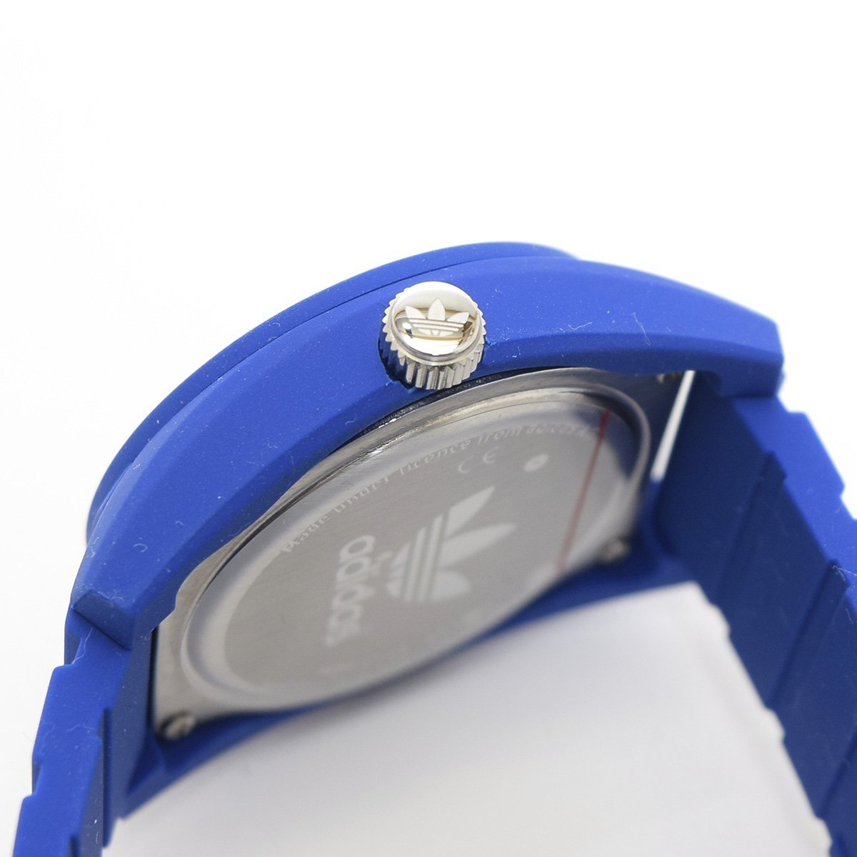 △491375 未使用品 adidas アディダス QZ クォーツ腕時計 PKGAD1015 ブルー_画像4