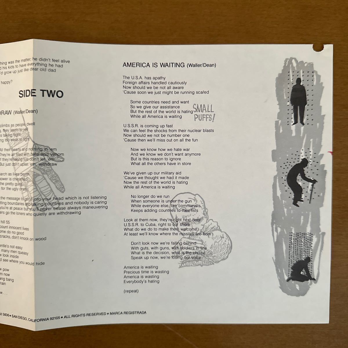 THE STANDBYS / The Standbys E.P.（1980/US）Orig.7inch メガレア【パンク天国/KBD/punk/powerpop/newwave】_画像4