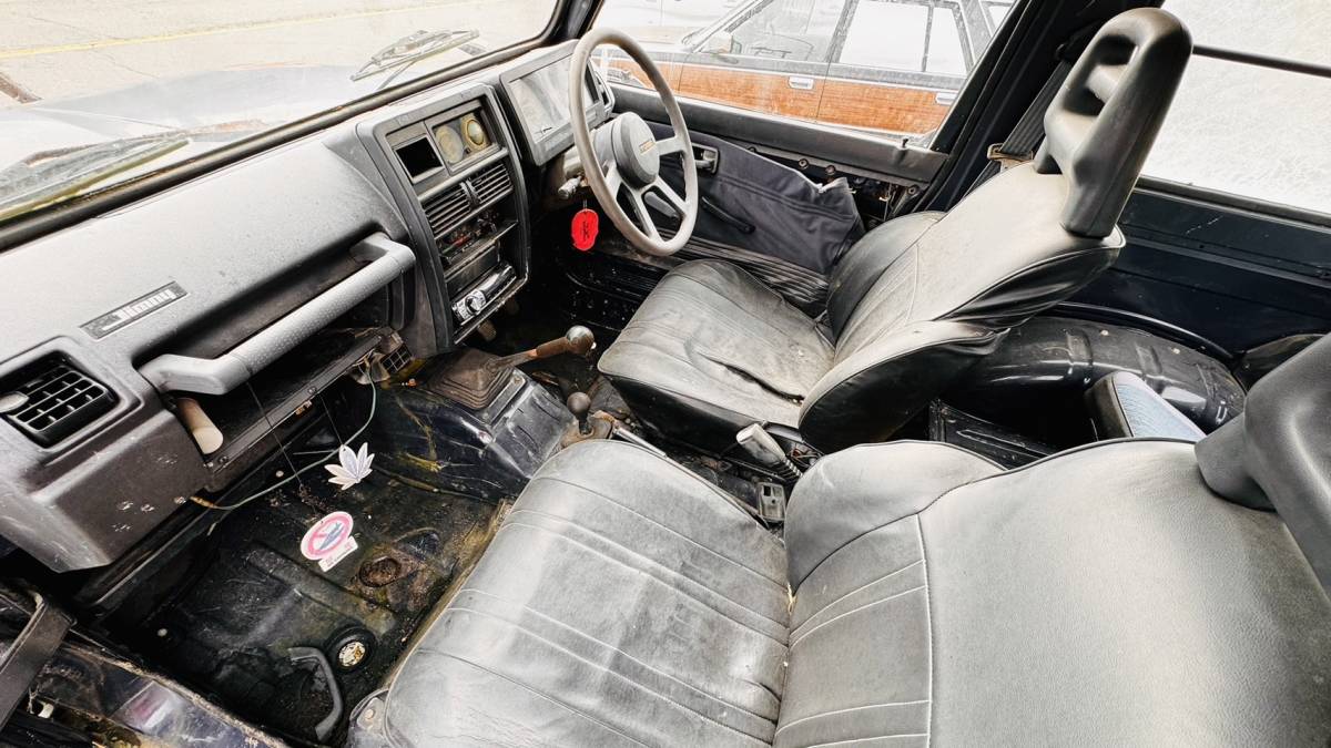 Yahoo!オークション - ジムニー JA11改 部品取り車 丸車でお願いします