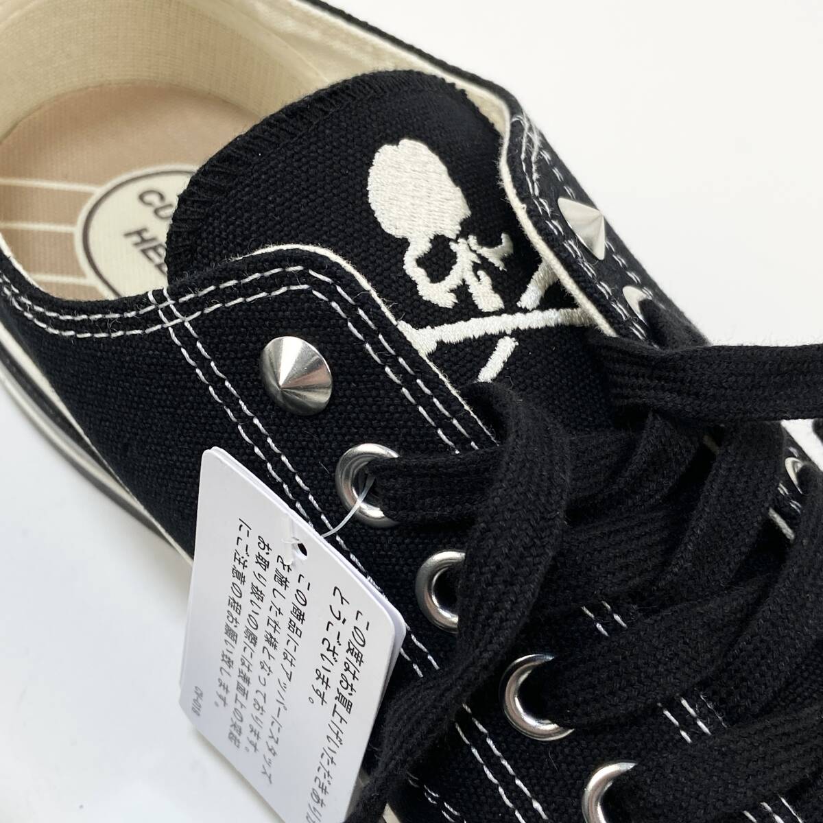 新品 CONVERSE ADDICT x mastermind JAPAN / マスターマインド CHUCK TAYLOR CANVAS MMJ OX チャックテイラー 1CL731 27cm SSM3135 メンズ_画像6