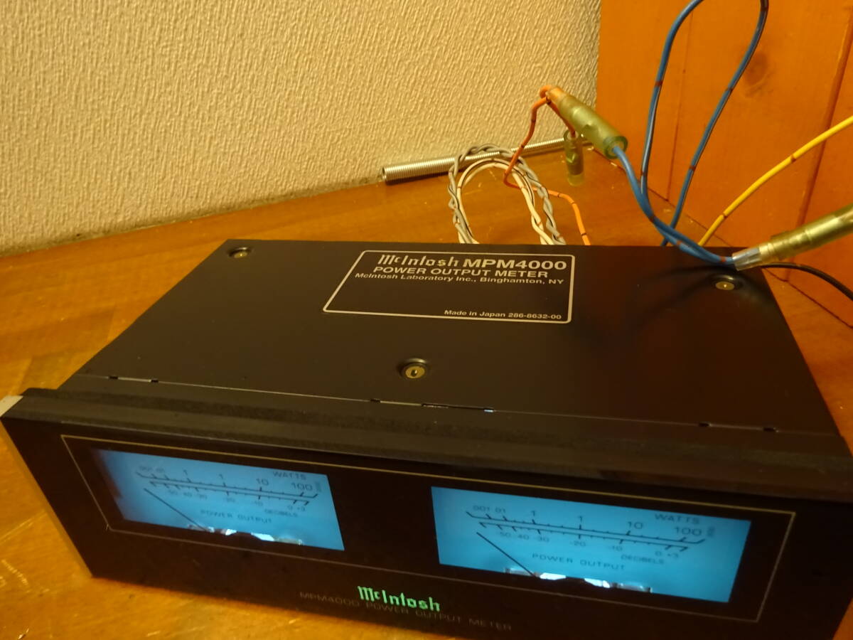 マッキントッシュ McIntosh MPM4000 パワーアウトプットメーター_画像5