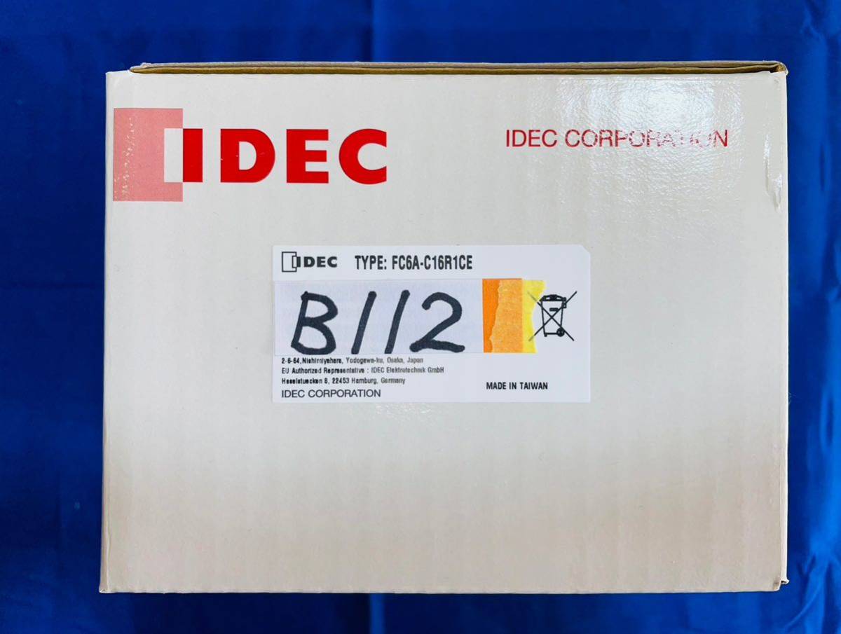 【保証有り】IDEC FC6A-C16R1CE MICROSMART オールインワンタイプ CPUモジュール FC6A- アイデック 【送料無料】 B112_画像1