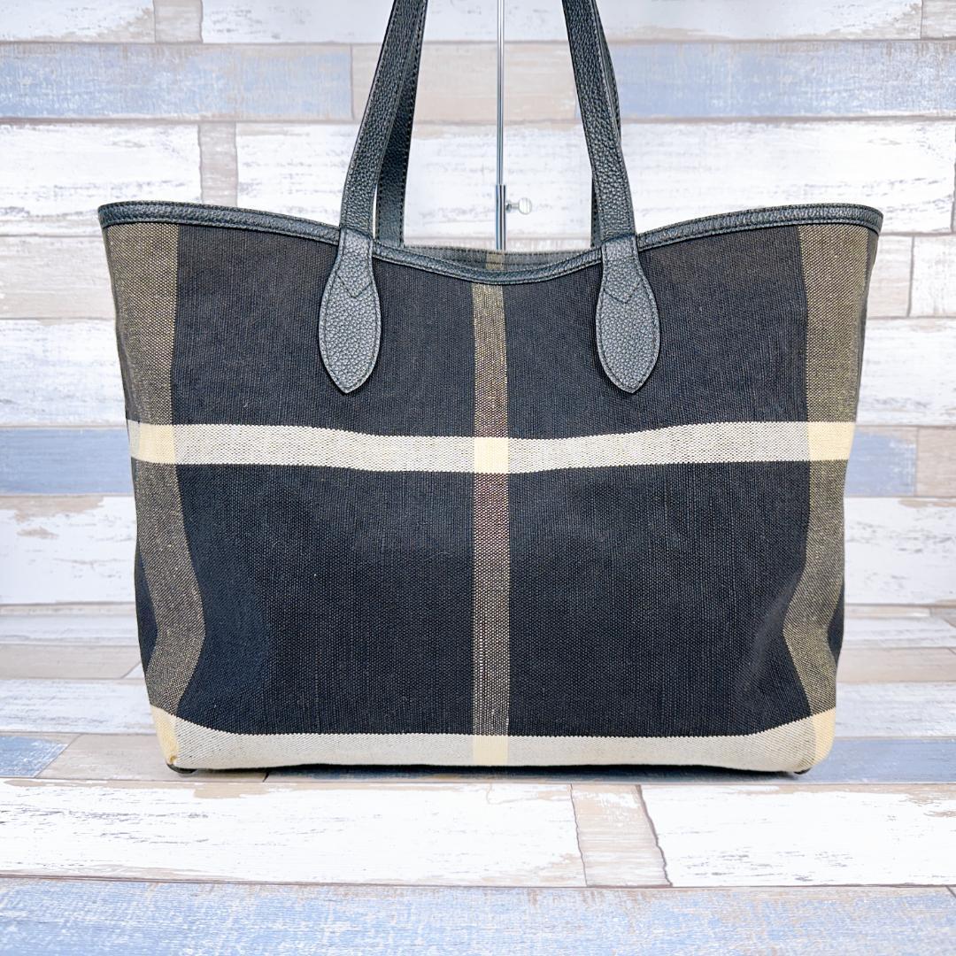 BURBERRY バーバリー ドゥードル リバーシブルトートバッグ BURBERRY バーバリー ドゥードル リバーシブルトートバッグ