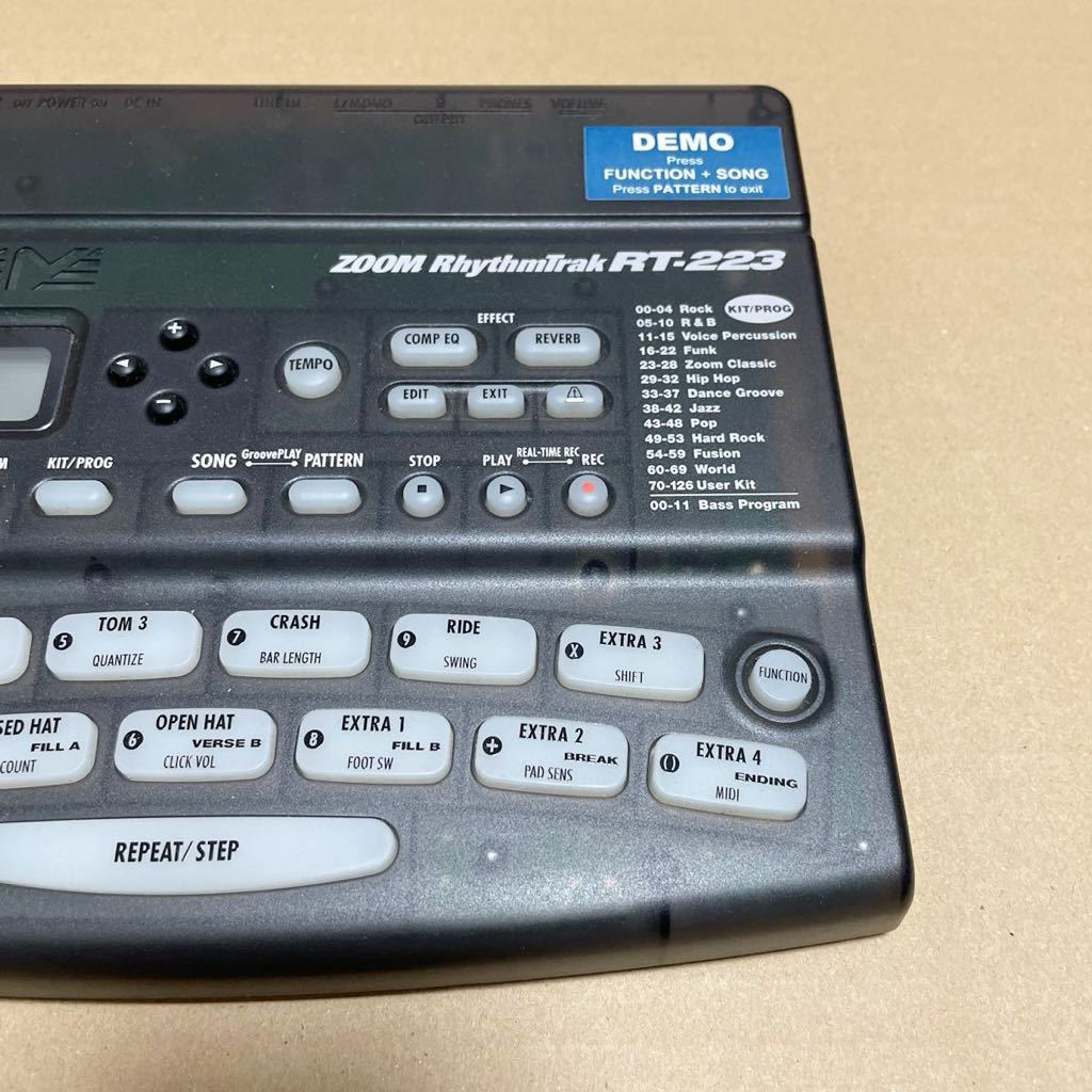 ☆ ZOOM RhythmTrak RT-223 ズーム リズムマシン Rhythm Trak リズムトラック RT223 ドラムマシーン ☆_画像5