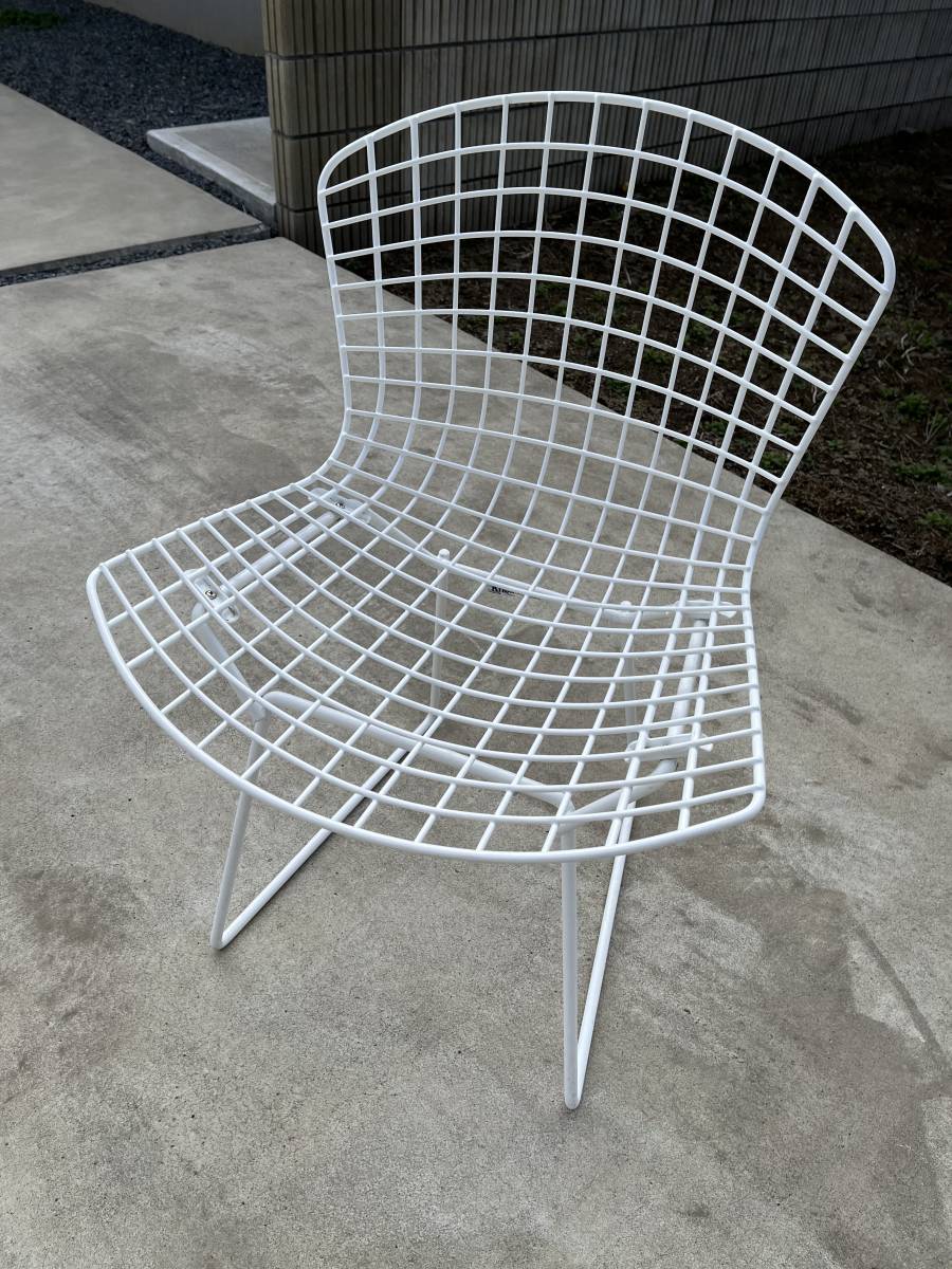  Harry belt ia wire chair side chair noru Mid-century modern Knoll Harry Bertoia