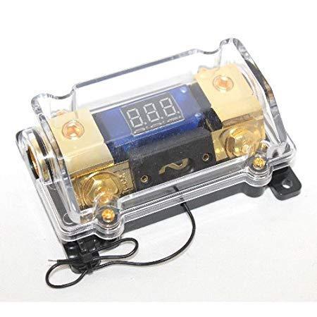 * new goods * limitation *POG digital meter attaching 2 ream 1/0 gauge for ANL fuse holder FH011