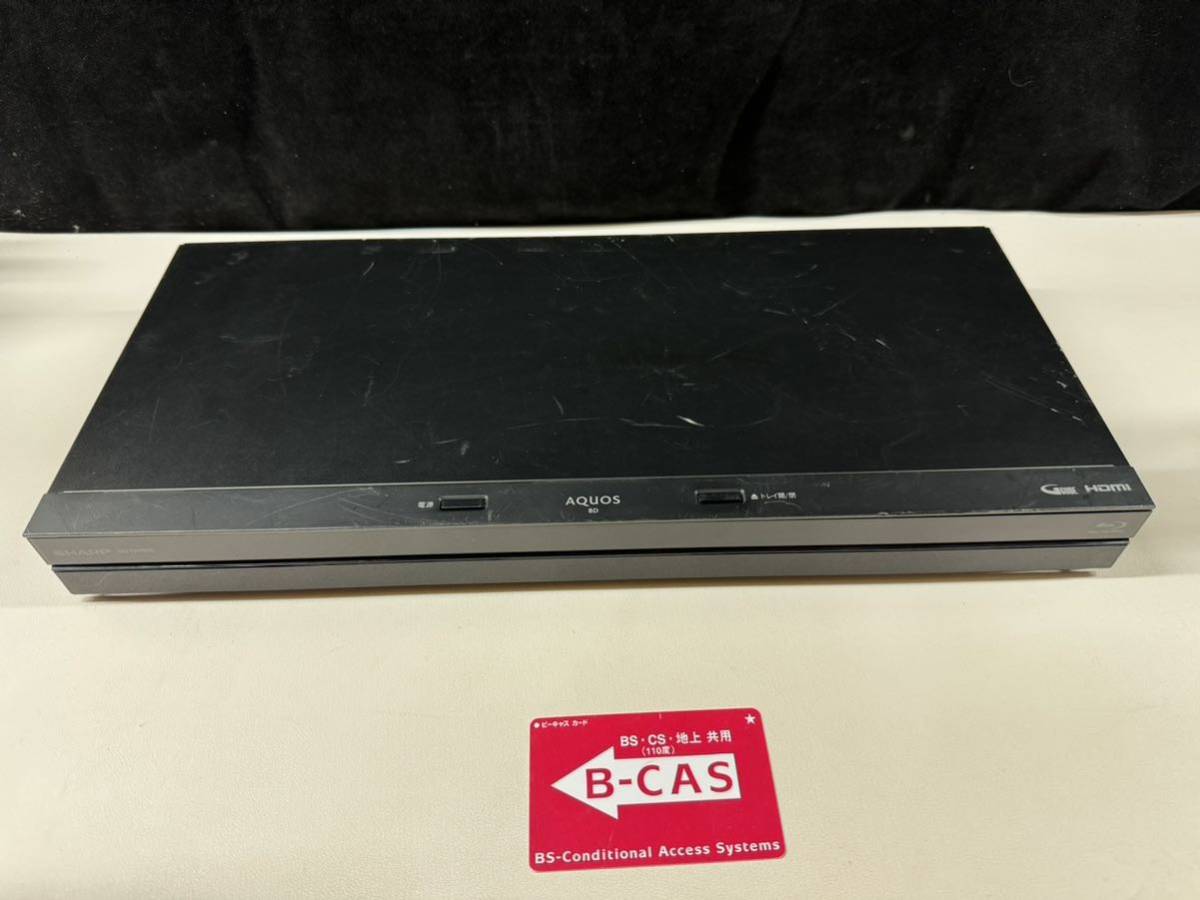 SHARP AQUOS BDレコーダー BD-NW500 HDD再生OK (100s) ①_画像1