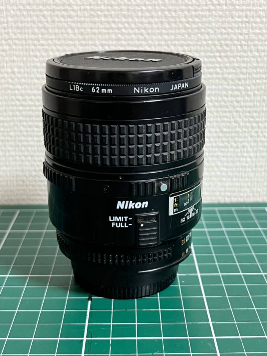 NIKON AF MICRO NIKKOR 60mm 1:2.8 一眼レフカメラ カメラレンズ 絞り羽根OK 動作未確認　CANON SONY MINOLTA PENTAX_画像2