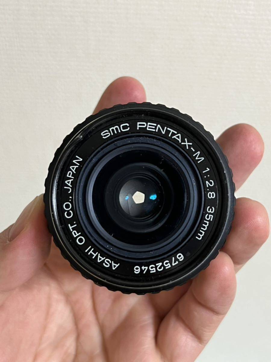 SMC PENTAX-M 1:2.8 35mm 絞り羽根OK 動作未確認　ペンタックス 単焦点レンズ カメラレンズ CANON NIKON SONY MINOLTA_画像3