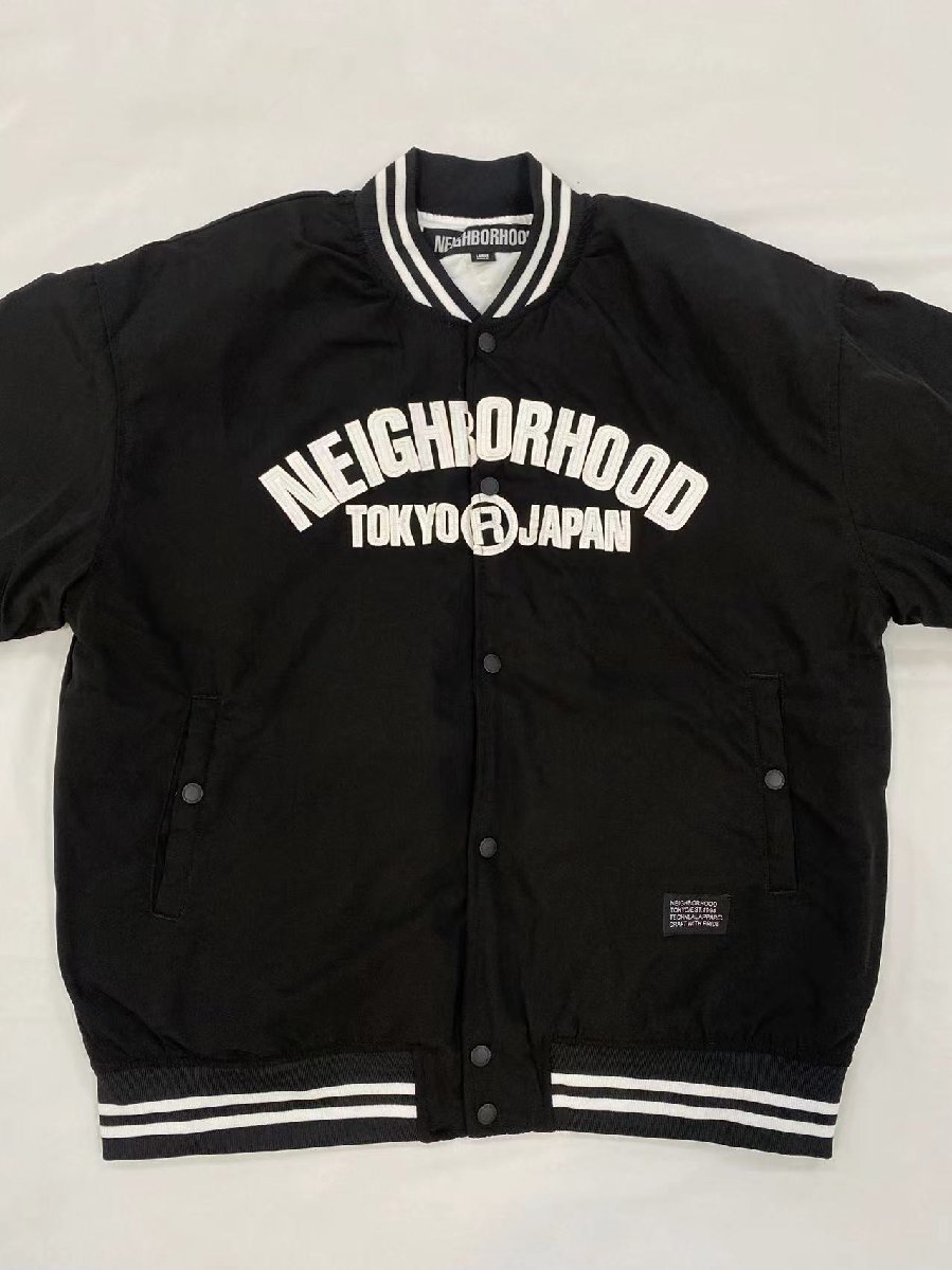 NEIGHBORHOOD　ネイバーフッド　22AW　BB．JK．NY　NBHD　スタジャン　サイズ L_画像1