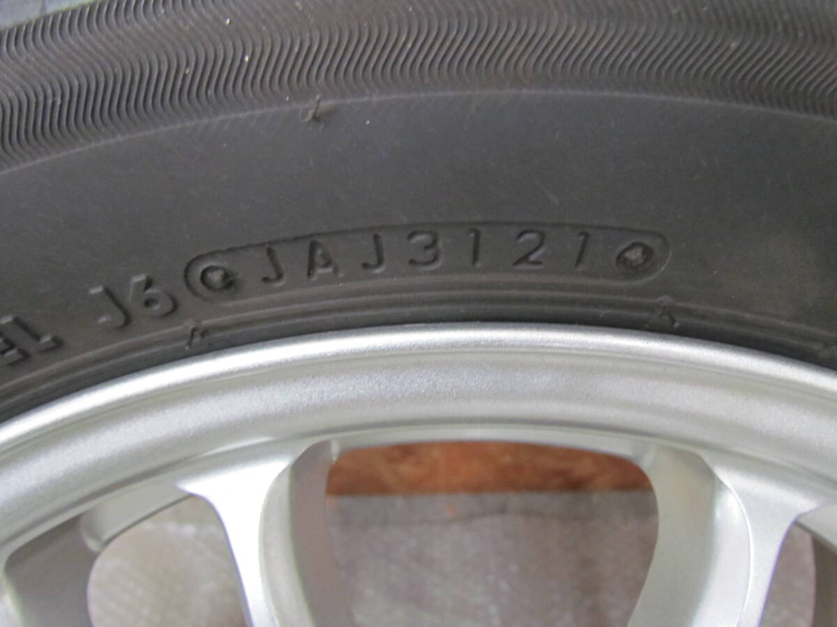 SZ-TJ2　185/70R14　14×5.5J＋38　4H-100　ハブ径約65mm　2021年製　4本　ブリヂストン　ブリザックVRX3　FINAL MINO　冬タイヤ　ノート等_画像8