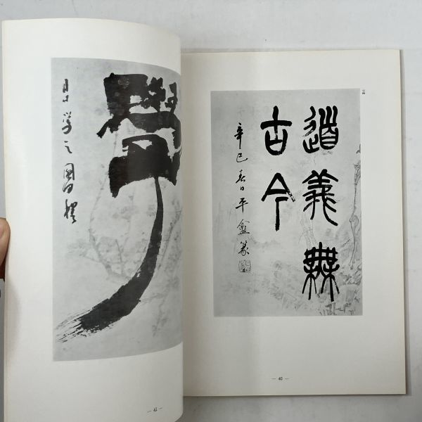 【書道】墨美 園田湖城　1969年10月　No.194☆自作自用印 篆刻作品 書作品 100点以上掲載　　5いy_画像7