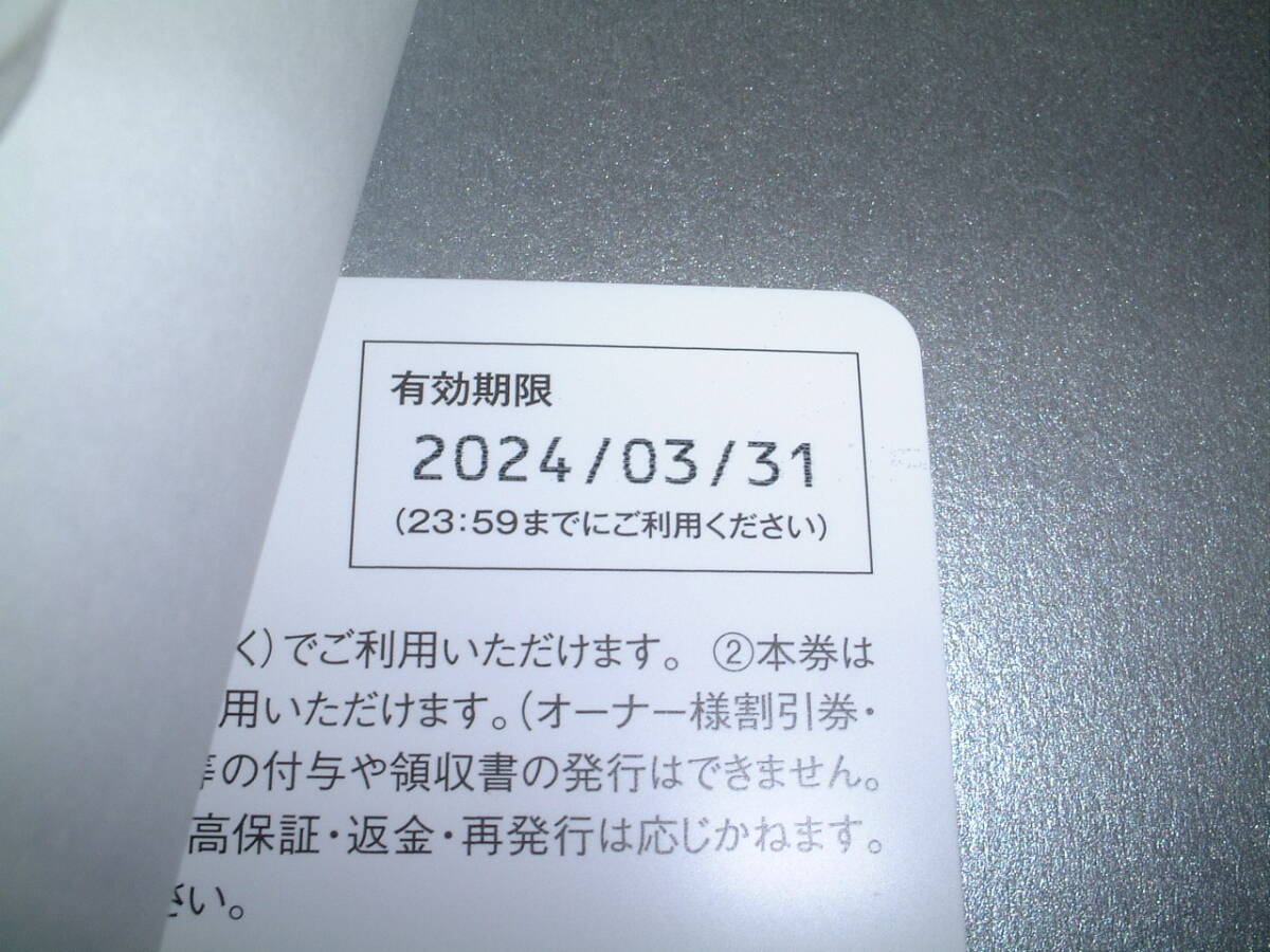 ☆すかいらーく株主優待券 17000円分 ～3/31 簡易書留送込☆_画像4