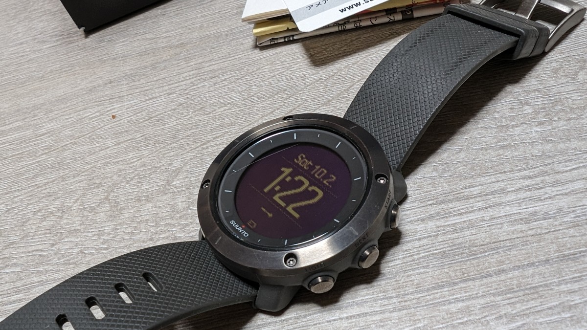  Suunto Traverse graphite SUUNTOTRAVERSEGRAPHITE secondhand goods beautiful goods how??