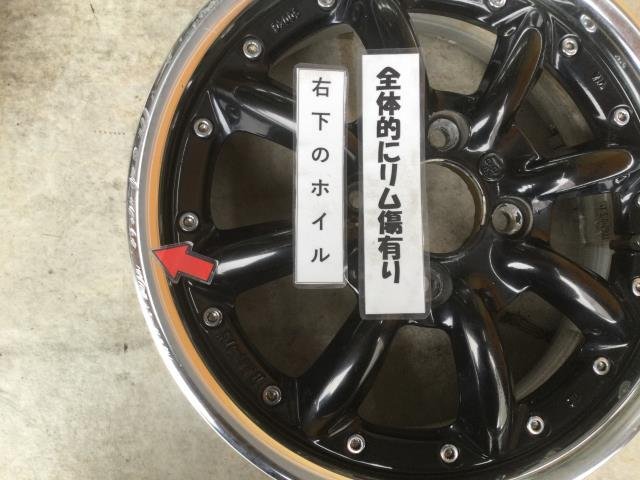 【KBT】SSR RS-8Ⅱ ワタナベ SPEED STAR スピードスター 14×5J＋45 4穴 PCD100 アルミホイール　14インチ　【インボイス対応店】_画像5