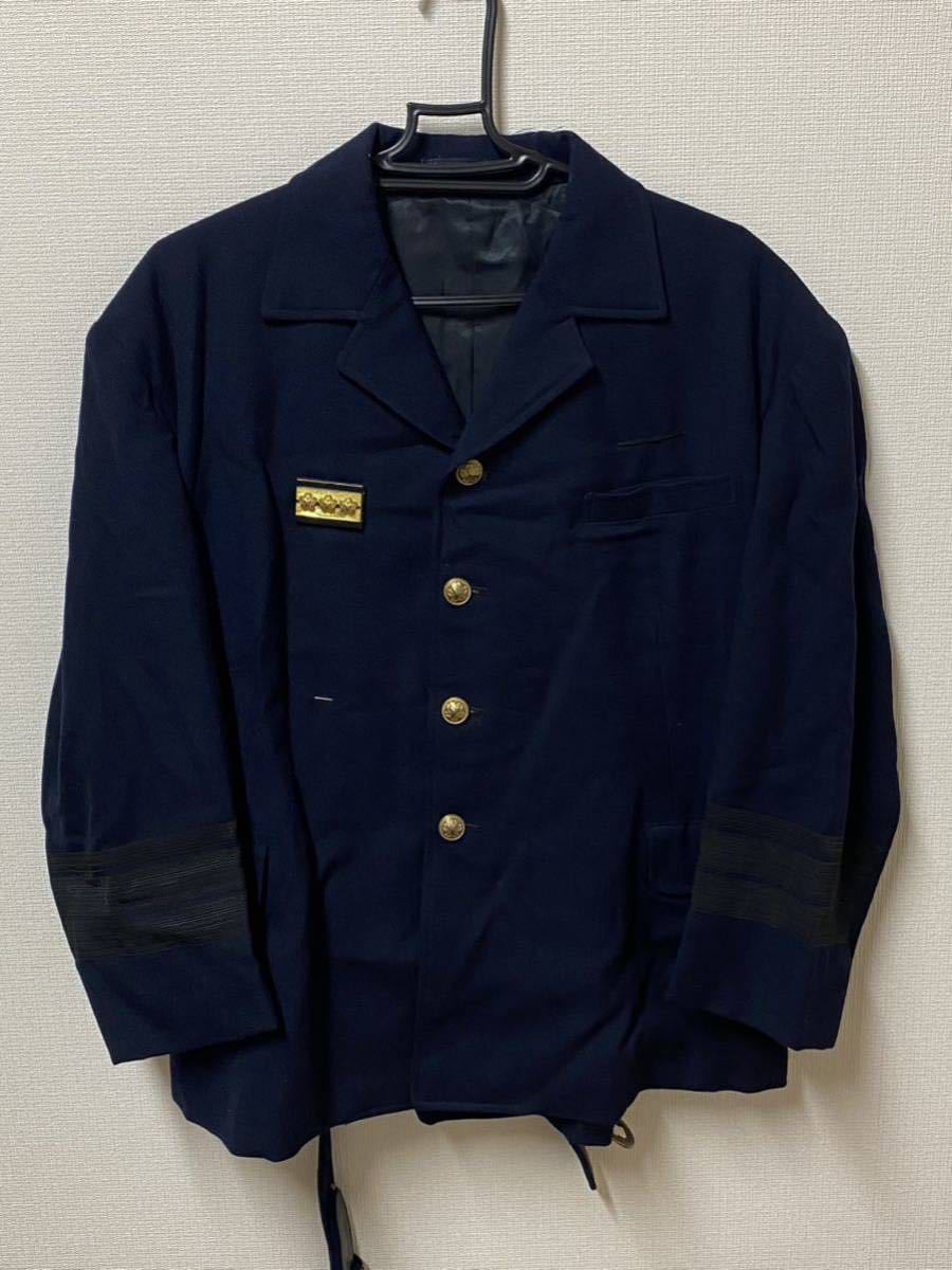 消防団 制服 上下 開襟 階級章、ベルト付き③の画像1