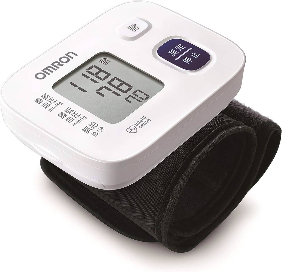 オムロン 手首式血圧計 HEM-6160シリーズ HEM-6161 ホワイト