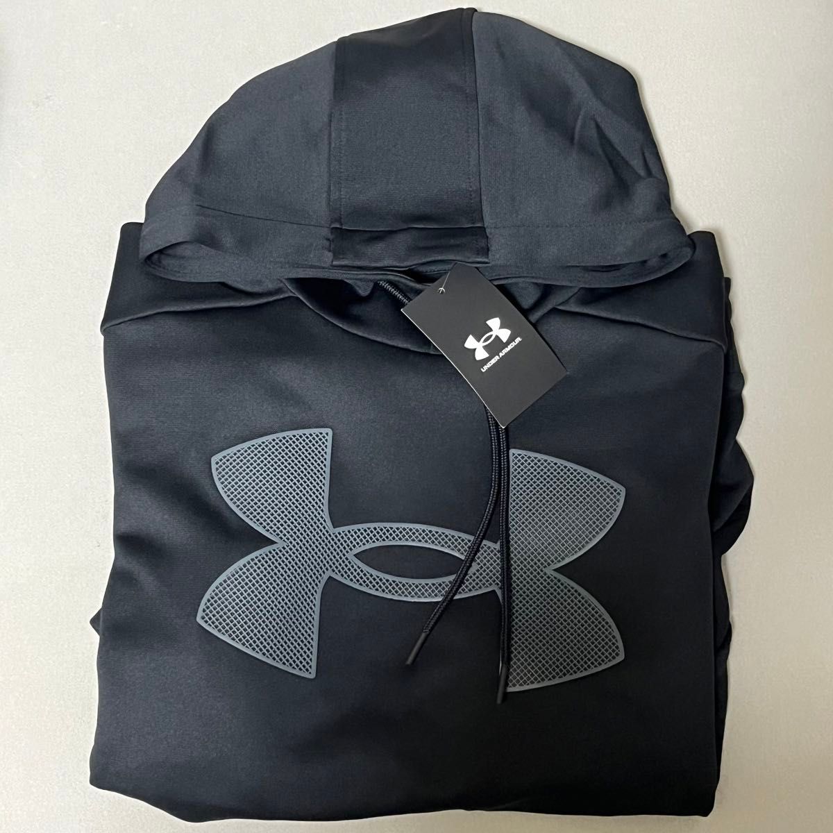 アンダーアーマー(UNDER ARMOUR) スウェットパーカー UA アーマー フリース ビッグロゴ フーディー 