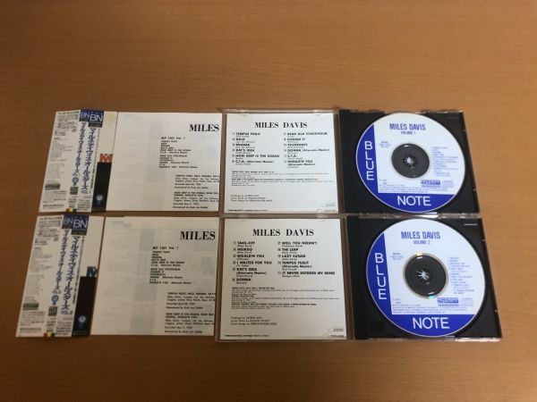 【送料160円】マイルス・デイヴィス・オールスターズ Vol.1/Vol.2/Kind of Blue 3枚セット Miles Davis BLUE NOTEの画像3