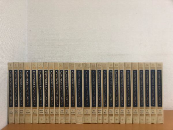 COMPTON'S ENCYCLOPEDIA 1974 Edition 全26巻セット コンプトンズ エンサイクロペディア 百科事典 洋書/ヴィンテージの画像1