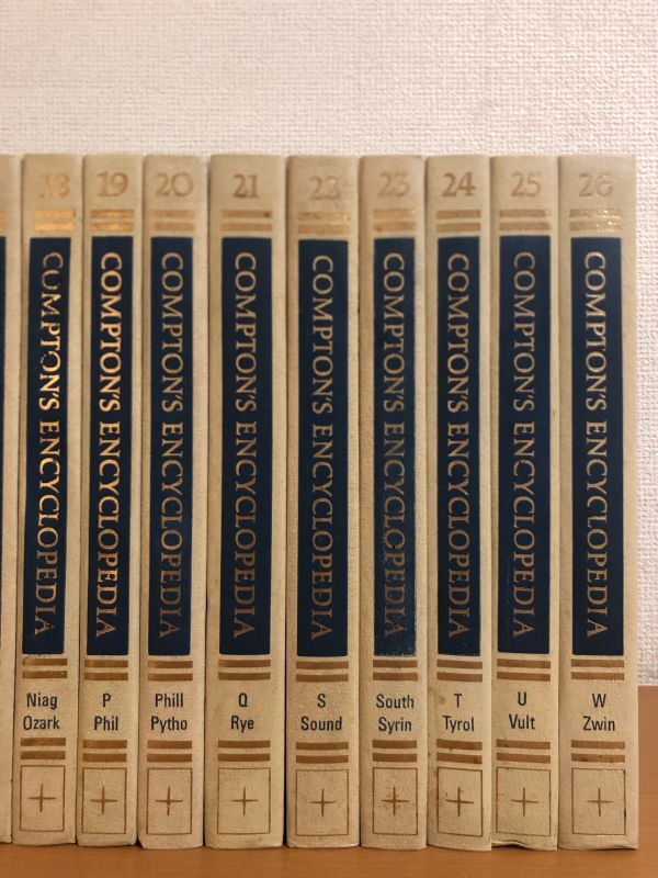COMPTON'S ENCYCLOPEDIA 1974 Edition 全26巻セット コンプトンズ エンサイクロペディア 百科事典 洋書/ヴィンテージの画像4