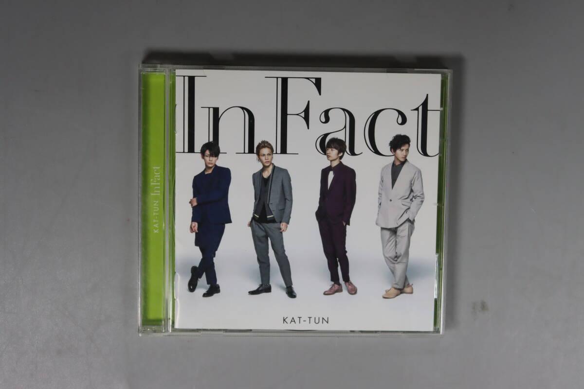 KAT－TUN　「InFact」　CD7曲入り　送料180円_画像1