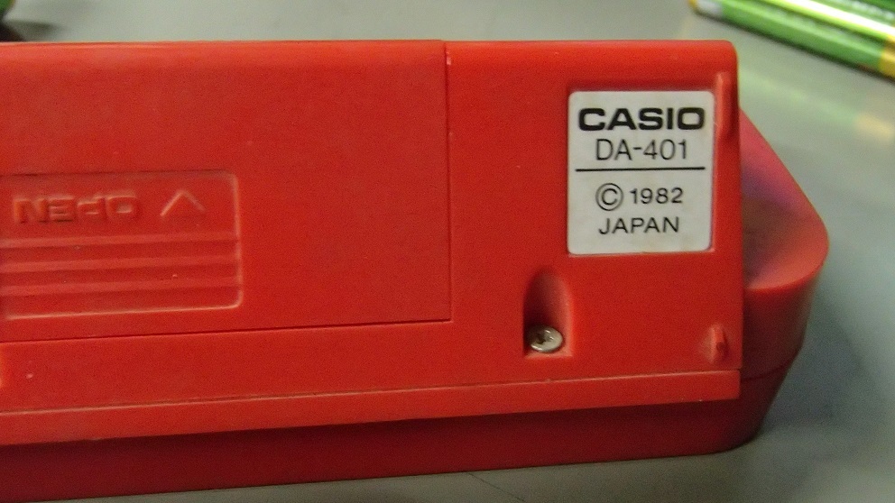 ★1982年製？★昭和★レトロ★CASIO★DA-401★デジタル★アラームクロック★目覚まし時計★カシオ★動作確認済_画像5