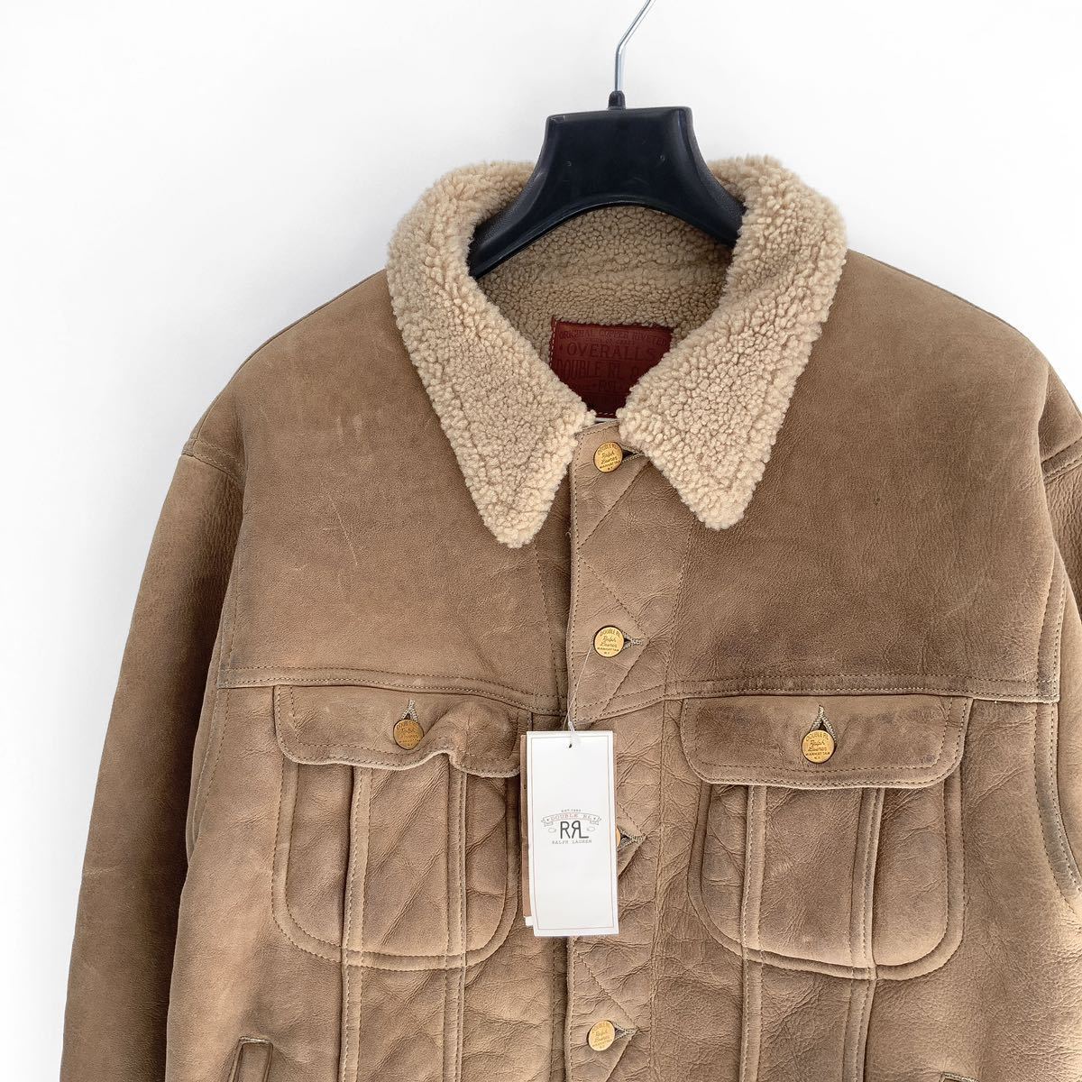 Bibian 比比昂 - 定価41万 23FW 新品 RRL シアリング ジャケット Bibian 比比昂 - 定価41万 23FW 新品 RRL シアリング ジャケット