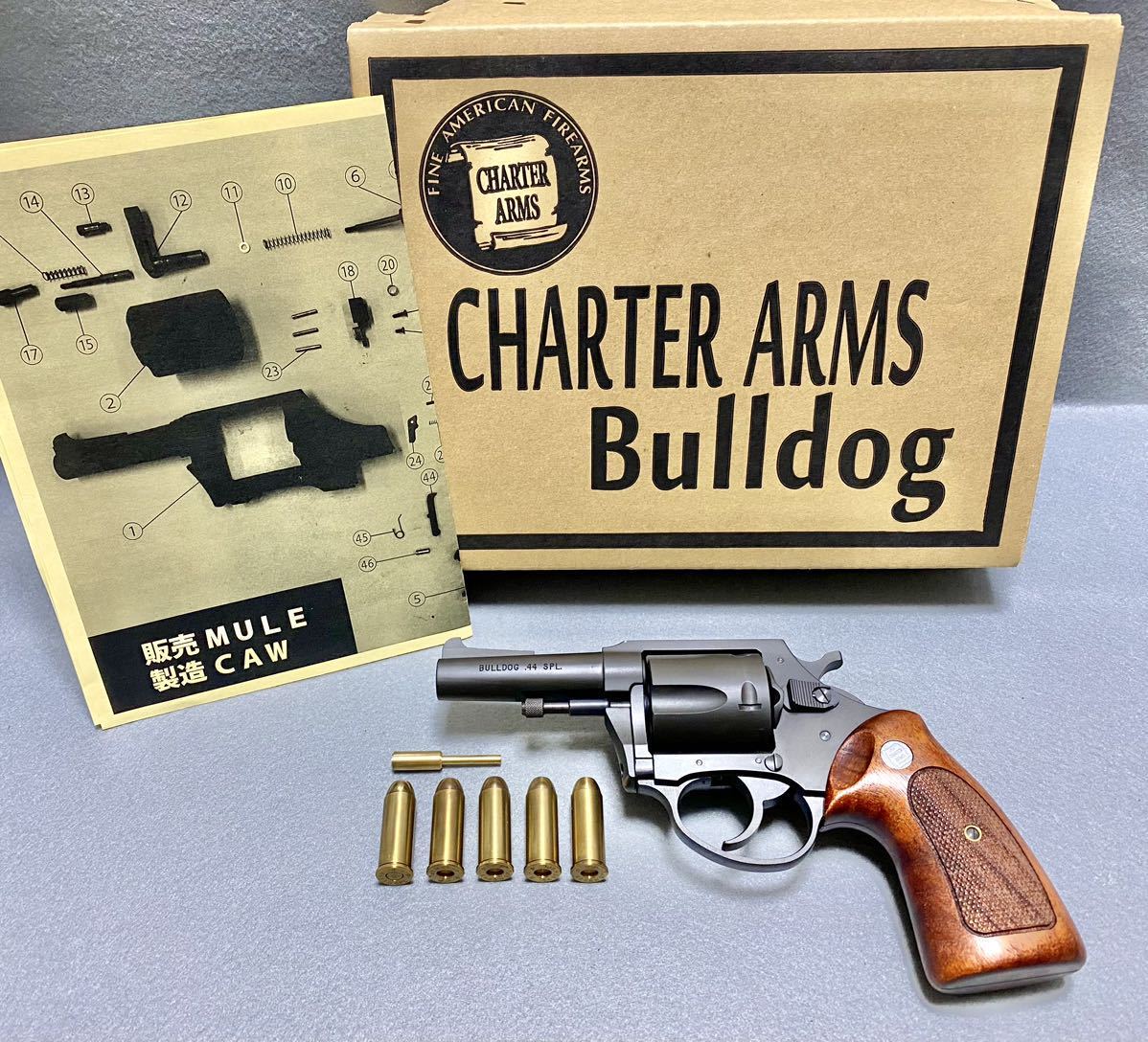 送料無料 ほぼ新品 CAW MULE CHARTER ARMS BULLDOG HW 送料無料 ほぼ新品 CAW MULE CHARTER ARMS BULLDOG HW