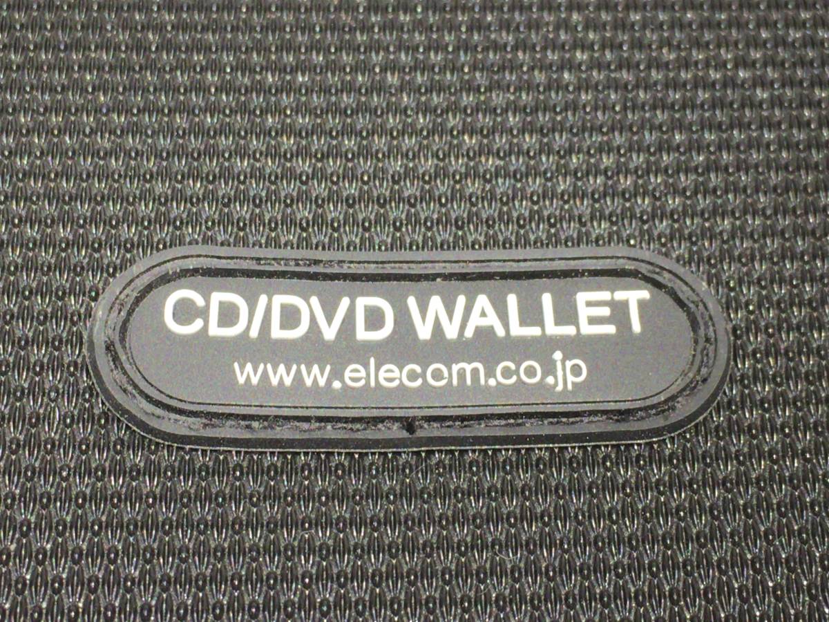 #10821# Elecom ELECOM 160 pcs storage CD/DVD fastener case CCD-SS160BK CD/DVD case DVD case 