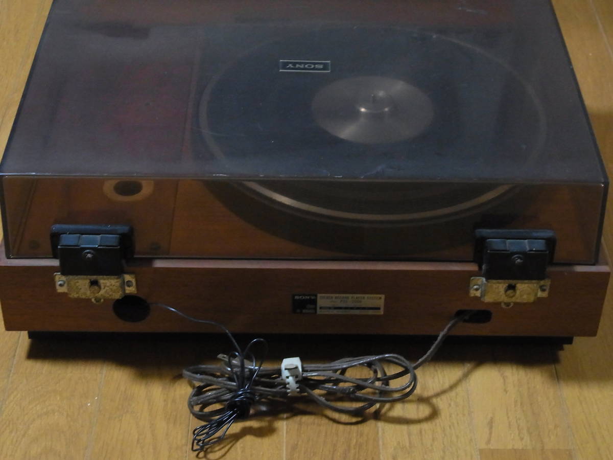 SONY ソニー PSE-2500 レコードプレーヤー ターンテーブル 回転安定せず ジャンクです_画像5