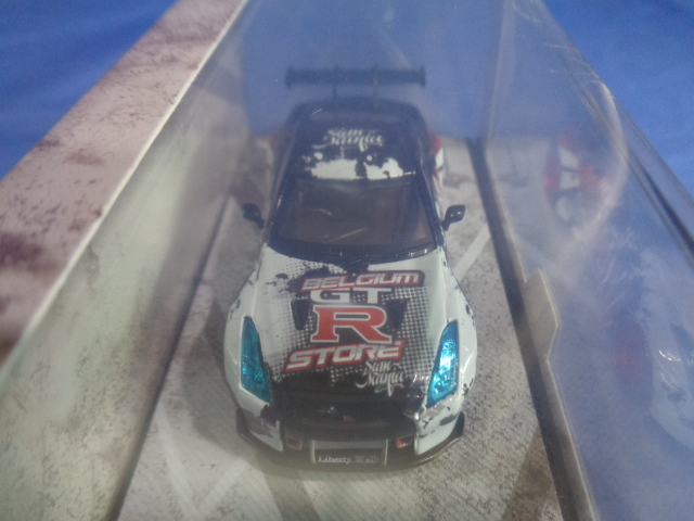 ■KJミニチュア　1/64　２０１４　日産GT-R　R35　リバティーウィーク　LBWK　_画像5