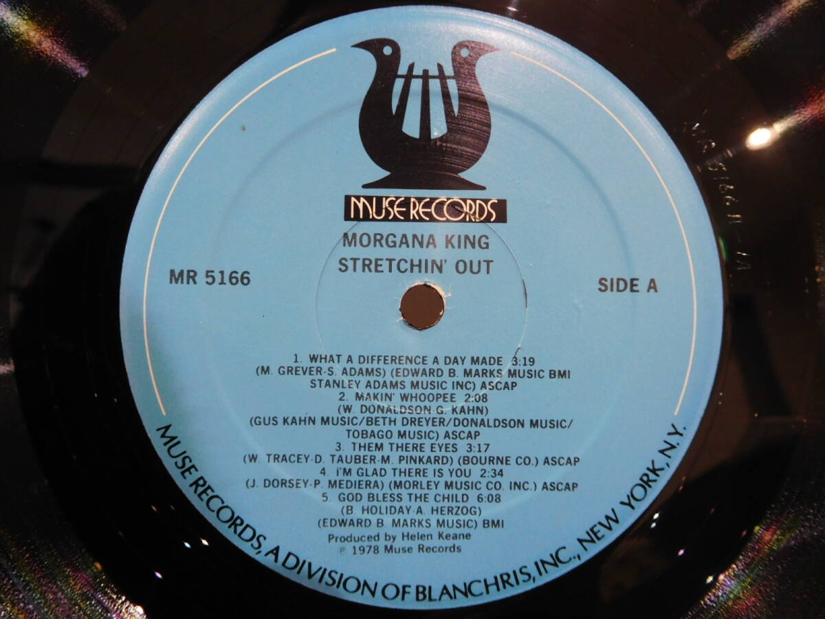 ○MORGANA KING/STRETCHIN' OUT USA輸入盤LPレコード　MR 5166_画像3