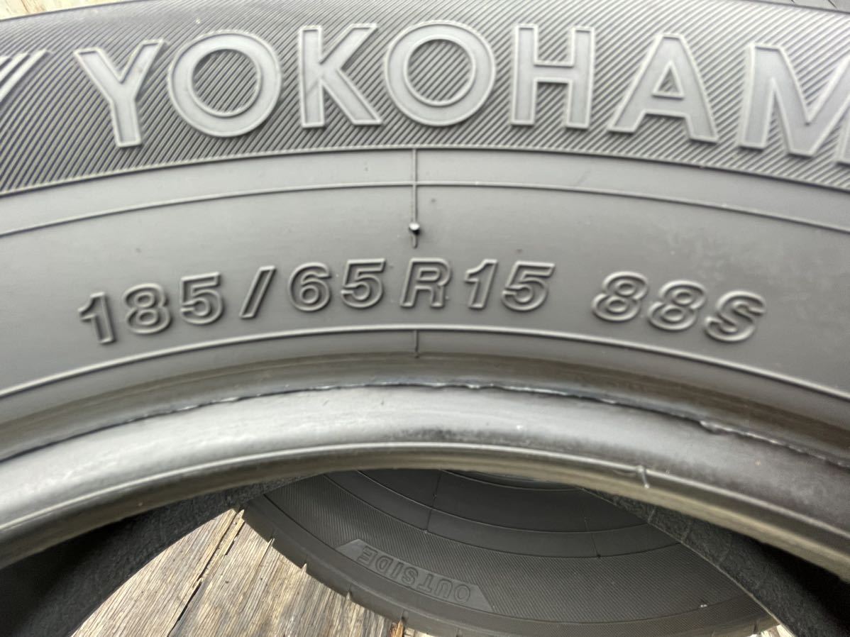 イボ有り！美品！YOKOHAMA BluEarth E50 185/65R15 4本 2023年 10週2本と4週2本_画像8