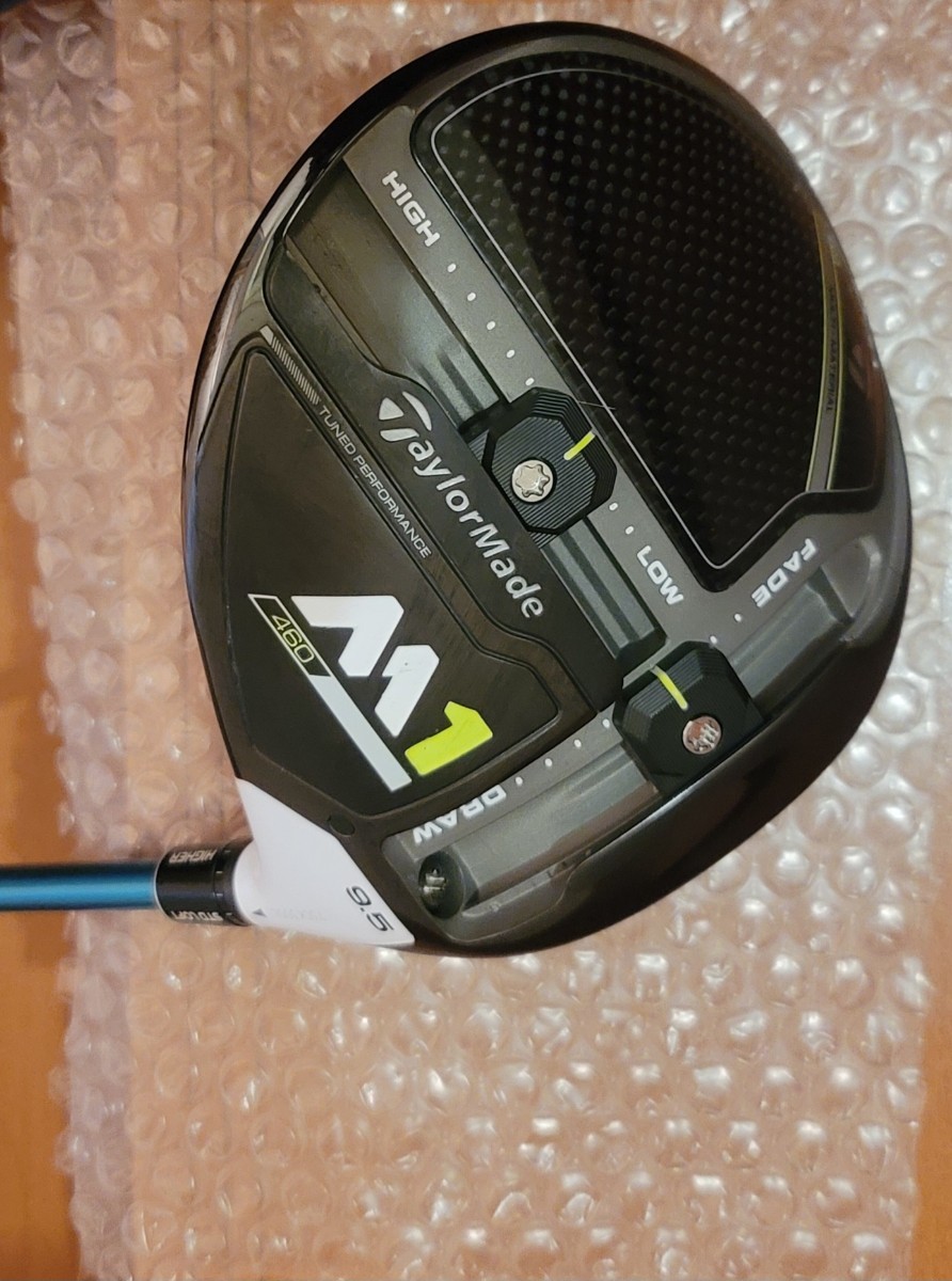 テーラーメイド M1 460 ドライバー 9.5° MULTI MATERIAL 460cc TaylorMade 73CK30GL ベッドカバー付き