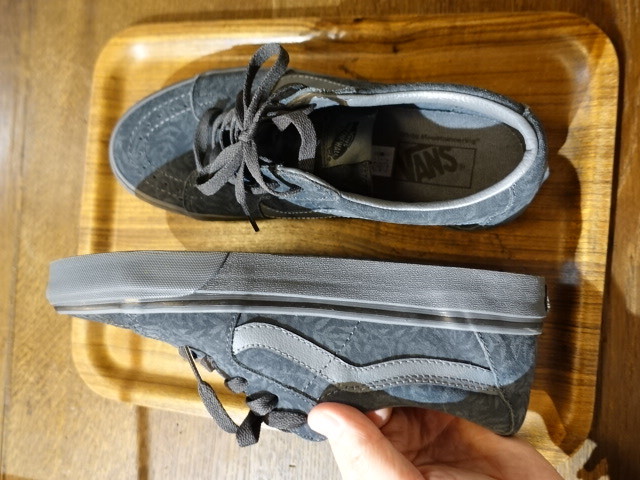 ホワイトマウンテニアリング White Mountaineering  × VANS スニーカ 状態良好 総柄 WM × VANS SK8 LOW サイズ26.5の画像3