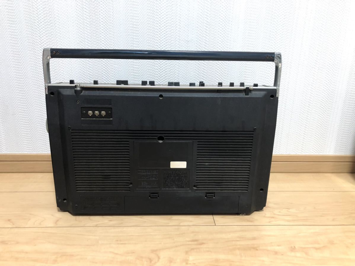 【通電確認済み】TOSHIBA/RT-8800S/ステレオラジオカセットレコーダー/東芝/ラジカセ/BOMBEAT11/昭和レトロ/現状品/一部難あり_画像7