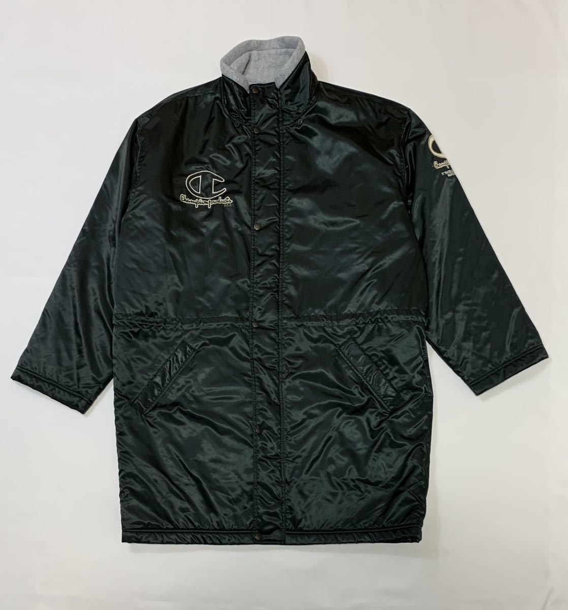 Champion Champion // флис подкладка длинный рукав вышивка талия draw код с хлопком bench пальто ( мельчайший глянец чёрный серия ) размер O